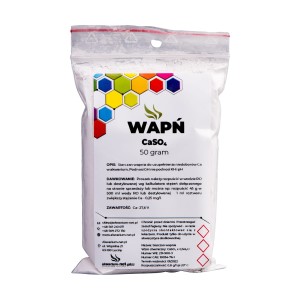 WAPŃ - CaSO4 x 1/2 H2O - 50 g (CZYSTY DO 99,9%)